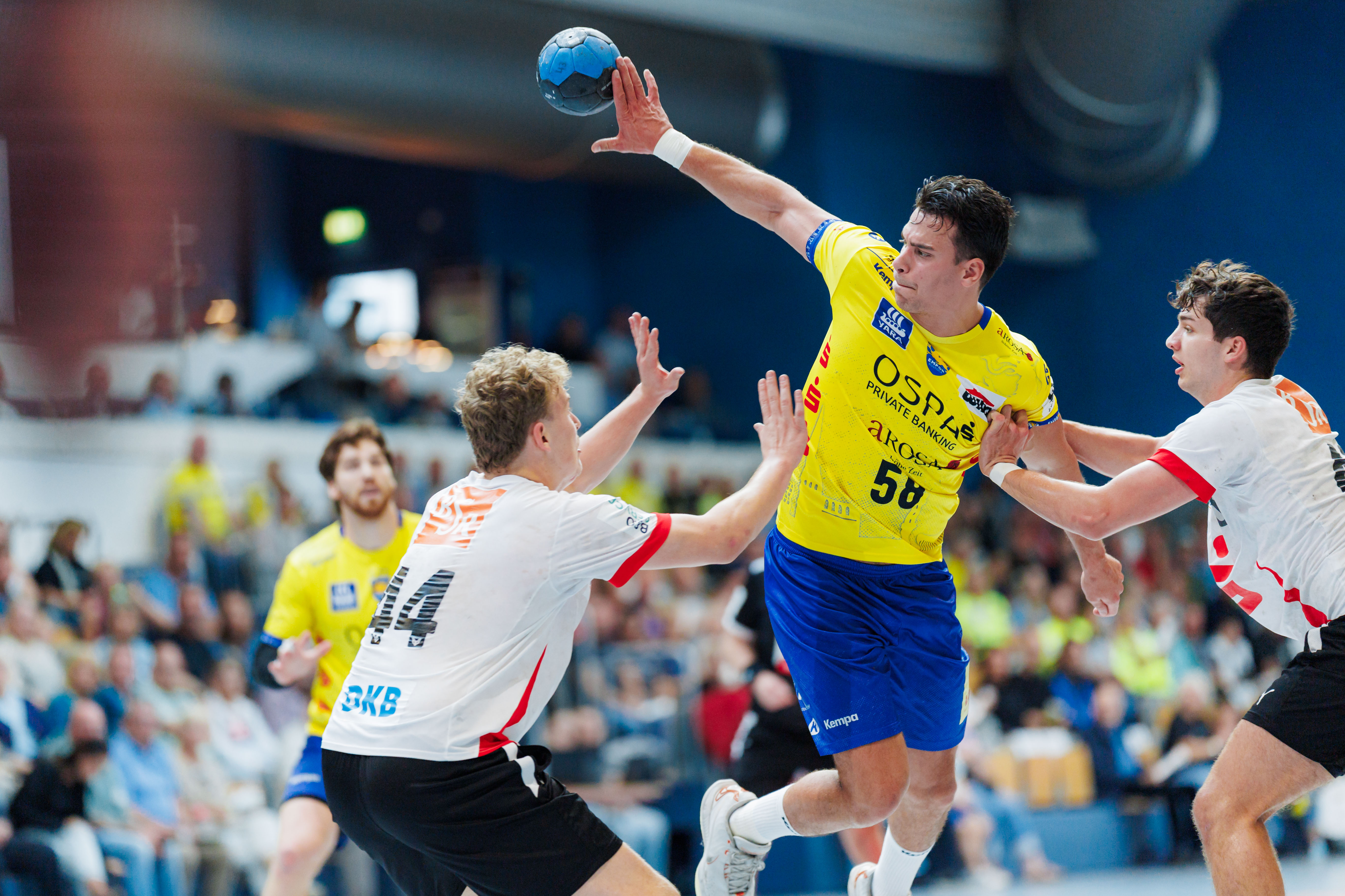 Enttäuschende Heimpremiere: Empor verliert 27:31 gegen die Jungfüchse