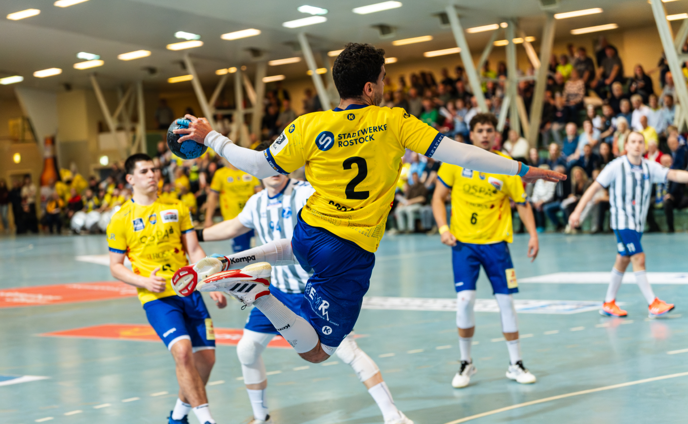 Empor ist beim Vorletzten HSG Ostsee N/G gefordert und bangt um Torhüter Mehler